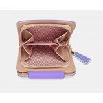 Women Cute Cat Mini Wallet Design Coin Purse leather Wrist Strap