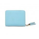 Women Cute Cat Mini Wallet Design Coin Purse leather Wrist Strap