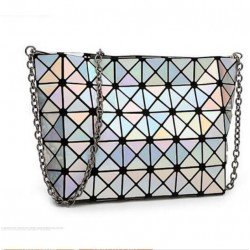 Women Plaid Laser Bag Geometric Chain Shoulder Bags Mini Casual Clutch Bao Bao Crossbody Bags Women Messenger Bag Bolsa BAOBAO  