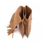 Women Small Crossbody Bag, seOSTO Tassel Cell Phone Purse Wallet Bags