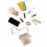 Women Small Crossbody Bag, seOSTO Tassel Cell Phone Purse Wallet Bags