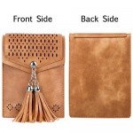 Women Small Crossbody Bag, seOSTO Tassel Cell Phone Purse Wallet Bags