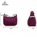 Women's Messenger Bags Nylon Waterproof Travel Casual Clutch Carteira Hobos Shoulder Bag Large Capacity Crossbody Bags Bolas