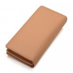Women's Long Leaf Bifold Wallet Leather Card Holder Purse Clutch Wallet Women's Long Leaf Bifold Wallet Leather Card Holder Purse Clutch Wallet