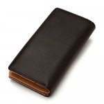 Women's Long Leaf Bifold Wallet Leather Card Holder Purse Clutch Wallet Women's Long Leaf Bifold Wallet Leather Card Holder Purse Clutch Wallet