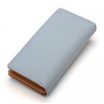 Women's Long Leaf Bifold Wallet Leather Card Holder Purse Clutch Wallet Women's Long Leaf Bifold Wallet Leather Card Holder Purse Clutch Wallet
