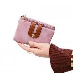 Women's RFID Bifold Leather Wallet Ladies Mini Purse with id Window Small Zipper Pocket for Coin Card Key Cash,Soft Compact Short Thin Wallet Women's RFID Bifold Leather Wallet Ladies Mini Purse with id Window Small Zipper Pocket for Coin Card Key Cash,Soft Compact Short Thin Wallet