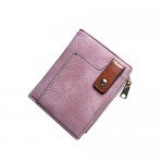 Women's RFID Bifold Leather Wallet Ladies Mini Purse with id Window Small Zipper Pocket for Coin Card Key Cash,Soft Compact Short Thin Wallet Women's RFID Bifold Leather Wallet Ladies Mini Purse with id Window Small Zipper Pocket for Coin Card Key Cash,Soft Compact Short Thin Wallet