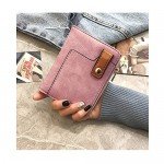 Women's RFID Bifold Leather Wallet Ladies Mini Purse with id Window Small Zipper Pocket for Coin Card Key Cash,Soft Compact Short Thin Wallet Women's RFID Bifold Leather Wallet Ladies Mini Purse with id Window Small Zipper Pocket for Coin Card Key Cash,Soft Compact Short Thin Wallet