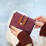 Women's RFID Bifold Leather Wallet Ladies Mini Purse with id Window Small Zipper Pocket for Coin Card Key Cash,Soft Compact Short Thin Wallet Women's RFID Bifold Leather Wallet Ladies Mini Purse with id Window Small Zipper Pocket for Coin Card Key Cash,Soft Compact Short Thin Wallet