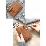 Women's RFID Bifold Leather Wallet Ladies Mini Purse with id Window Small Zipper Pocket for Coin Card Key Cash,Soft Compact Short Thin Wallet Women's RFID Bifold Leather Wallet Ladies Mini Purse with id Window Small Zipper Pocket for Coin Card Key Cash,Soft Compact Short Thin Wallet