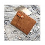 Women's RFID Bifold Leather Wallet Ladies Mini Purse with id Window Small Zipper Pocket for Coin Card Key Cash,Soft Compact Short Thin Wallet Women's RFID Bifold Leather Wallet Ladies Mini Purse with id Window Small Zipper Pocket for Coin Card Key Cash,Soft Compact Short Thin Wallet