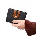 Women's RFID Bifold Leather Wallet Ladies Mini Purse with id Window Small Zipper Pocket for Coin Card Key Cash,Soft Compact Short Thin Wallet Women's RFID Bifold Leather Wallet Ladies Mini Purse with id Window Small Zipper Pocket for Coin Card Key Cash,Soft Compact Short Thin Wallet