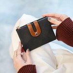 Women's RFID Bifold Leather Wallet Ladies Mini Purse with id Window Small Zipper Pocket for Coin Card Key Cash,Soft Compact Short Thin Wallet Women's RFID Bifold Leather Wallet Ladies Mini Purse with id Window Small Zipper Pocket for Coin Card Key Cash,Soft Compact Short Thin Wallet