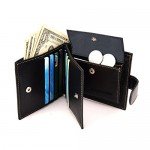 Women's RFID Bifold Leather Wallet Ladies Mini Purse with id Window Small Zipper Pocket for Coin Card Key Cash,Soft Compact Short Thin Wallet Women's RFID Bifold Leather Wallet Ladies Mini Purse with id Window Small Zipper Pocket for Coin Card Key Cash,Soft Compact Short Thin Wallet