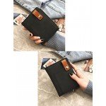 Women's RFID Bifold Leather Wallet Ladies Mini Purse with id Window Small Zipper Pocket for Coin Card Key Cash,Soft Compact Short Thin Wallet Women's RFID Bifold Leather Wallet Ladies Mini Purse with id Window Small Zipper Pocket for Coin Card Key Cash,Soft Compact Short Thin Wallet