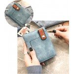 Women's RFID Bifold Leather Wallet Ladies Mini Purse with id Window Small Zipper Pocket for Coin Card Key Cash,Soft Compact Short Thin Wallet Women's RFID Bifold Leather Wallet Ladies Mini Purse with id Window Small Zipper Pocket for Coin Card Key Cash,Soft Compact Short Thin Wallet