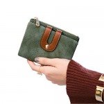 Women's RFID Bifold Leather Wallet Ladies Mini Purse with id Window Small Zipper Pocket for Coin Card Key Cash,Soft Compact Short Thin Wallet Women's RFID Bifold Leather Wallet Ladies Mini Purse with id Window Small Zipper Pocket for Coin Card Key Cash,Soft Compact Short Thin Wallet