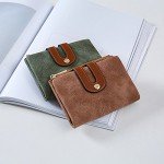 Women's RFID Bifold Leather Wallet Ladies Mini Purse with id Window Small Zipper Pocket for Coin Card Key Cash,Soft Compact Short Thin Wallet Women's RFID Bifold Leather Wallet Ladies Mini Purse with id Window Small Zipper Pocket for Coin Card Key Cash,Soft Compact Short Thin Wallet