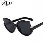 XIU Round Shade Summer Fashion Sunglasses Women Vintage Brand Designer Glasses For Ladies Gafas Retro Oculos UV400