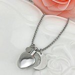 YOUFENG Urn Necklaces for Ashes Always in My Heart Love You to the Moon and Back 12 Birthstones Styles Necklace