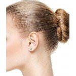 YOVORO 6 Pairs 18-20G Stainless Steel Stud Earrings for Men Women Cartilage Ear Piercings Helix Tragus Barbell 3-8mm