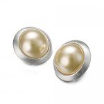 Yoursfs Clip earring Ivory pearl Round Earrings no Pierced Clip on Earrings for girl…