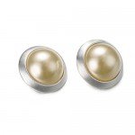 Yoursfs Clip earring Ivory pearl Round Earrings no Pierced Clip on Earrings for girl…