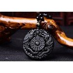 c1lint7785631 Natural Obsidian Dragon Phoenix the Eight Trigrams Pendant Amulet Peace Mascot c1lint7785631 Natural Obsidian Dragon Phoenix the Eight Trigrams Pendant Amulet Peace Mascot