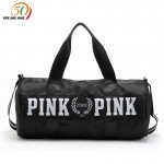 large capacity tote bag pink stripe duffle bag Victoria fit beach shoulder bag secret weekend vs handbags for women 2018 bolsa