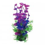 uxcell Artificial Plants Aquarium Aquascaping Tank Decor 20cm High Red Green