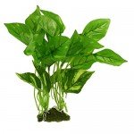 uxcell Artificial Plants Aquarium Aquascaping Tank Decor 20cm High Red Green