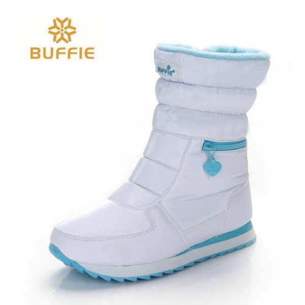 white winter boots women fashion snow boots new style 2017 women's shoes Brand shoes high quality fast free shipping girlw boots