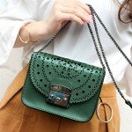 women shoulder bag fashion hollow out small flap women's bag women messenger bags tote handbag designer bolsas feminina A1278